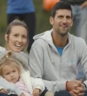 Tara with her parents
